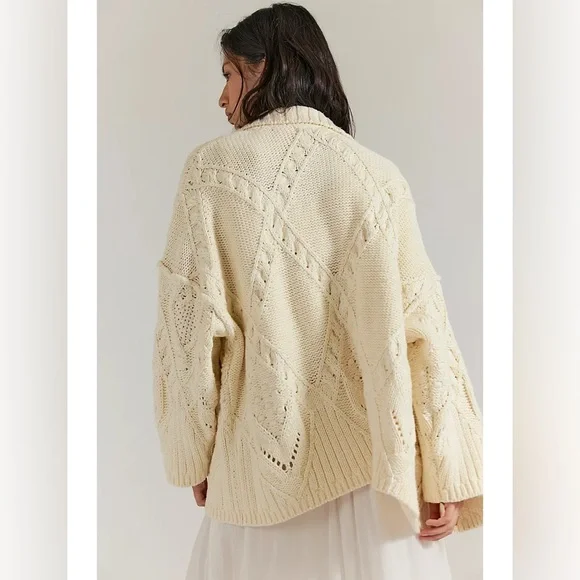 NWT Free People Heart You Cardigan Sweater - Picture 7 of 10